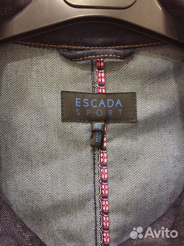 Джинсовка пиджак Escada Джинсовка пиджак Escada