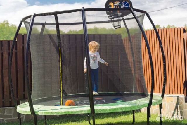 Батут 183 см. для дачи (для детей и взрослых)