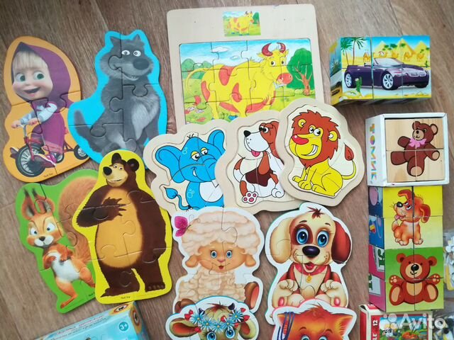 Пазл, игрушки пакетом Пазл, игрушки пакетом