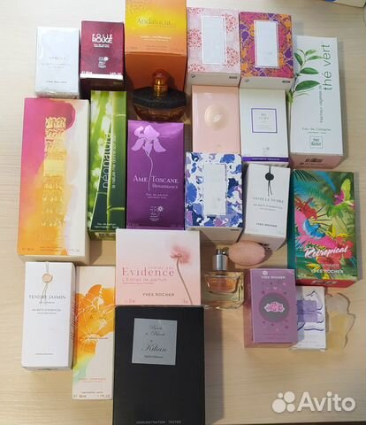 Снятая парфюмерия Ив Роше и Пьер Рико