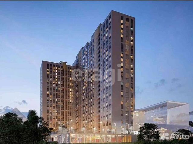 2-к квартира, 45.3 м², 21/25 эт.