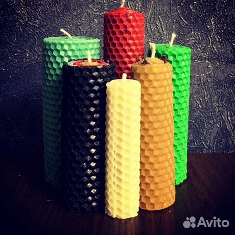 Свечи из вощины