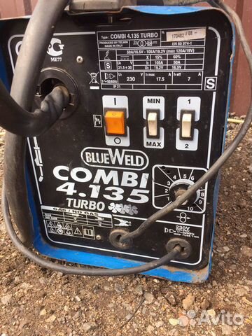 Полуавтомат сварочный Blue Weld 4.135 Combi turbo Полуавтомат сварочный Blue Weld 4.135 Combi turbo