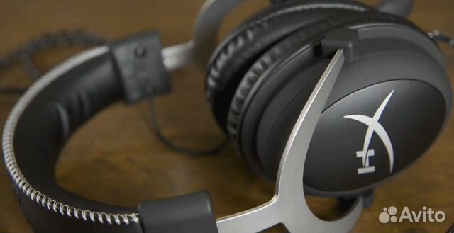 Наушники Kingston HyperX cloud silver