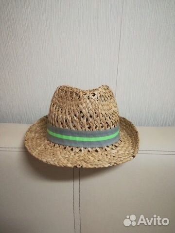 Шляпа соломенная