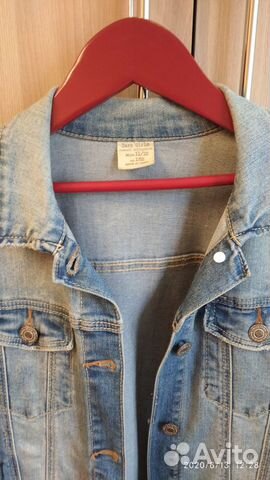 Джинсовая куртка zara для девочки