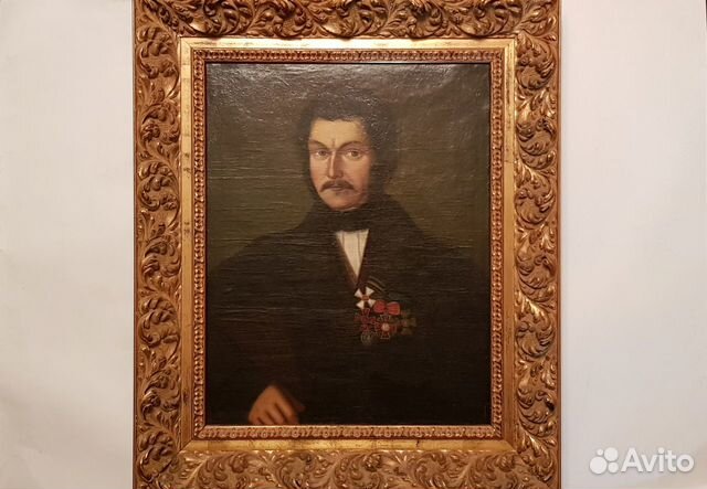 Портрет помещика С. П. Юренева 1832 г. Подлинник