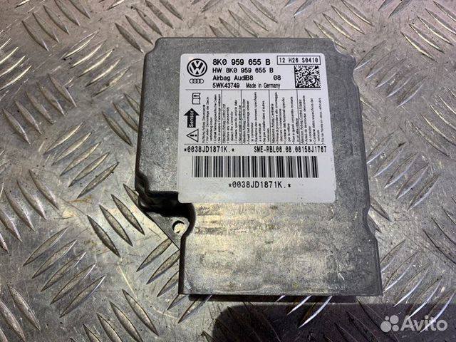 Блок управления аирбаг Audi A4 B8 1.8 2009 Блок управления аирбаг Audi A4 B8 1.8 2009