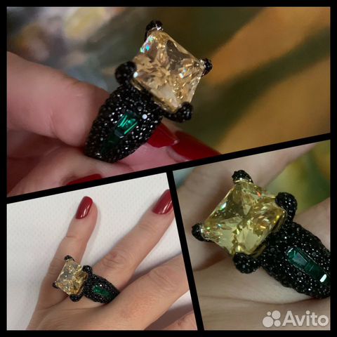 Кольцо серебро 925 цирконы Кольцо серебро 925 цирконы