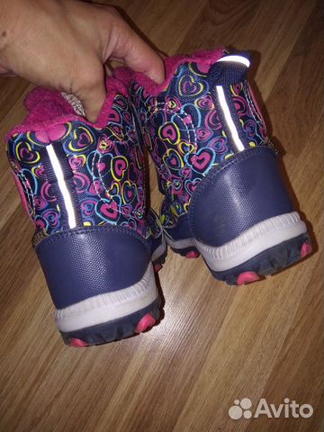Зимние сапоги Kapika для девочки 27 размер