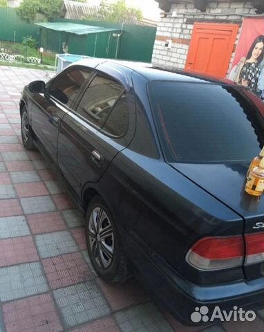 Nissan Sunny 1.3 AT, 1998, битый, 400 000 км