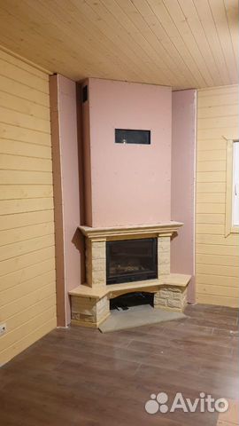 Установка камина под ключ