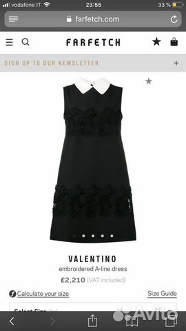 Платье Valentino 42it (новое)