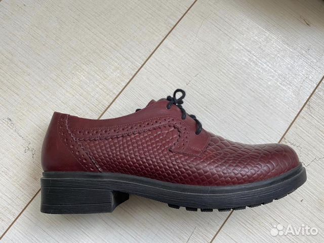 Бордовые кожаные туфли ботинки Бордовые кожаные туфли ботинки