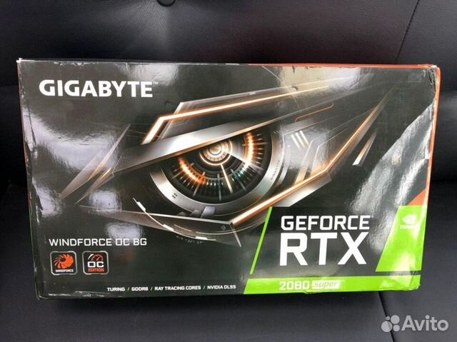 Видеокарта gigabyte GeForce RTX 2080 super