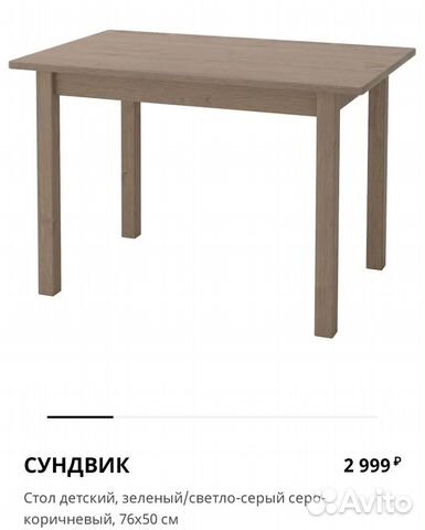 Стол Икеа сундвик