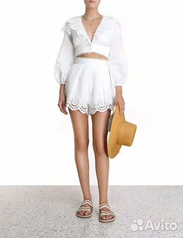 Платье Zimmermann костюм шорты топ блузка Платье Zimmermann костюм шорты топ блузка