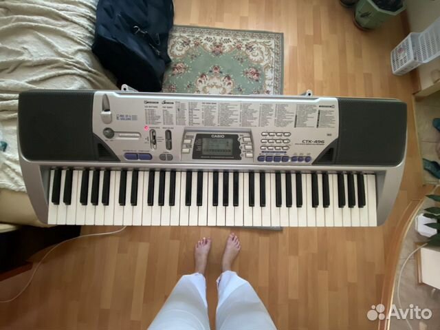 Синтезатор Yamaha Casio CTK-496