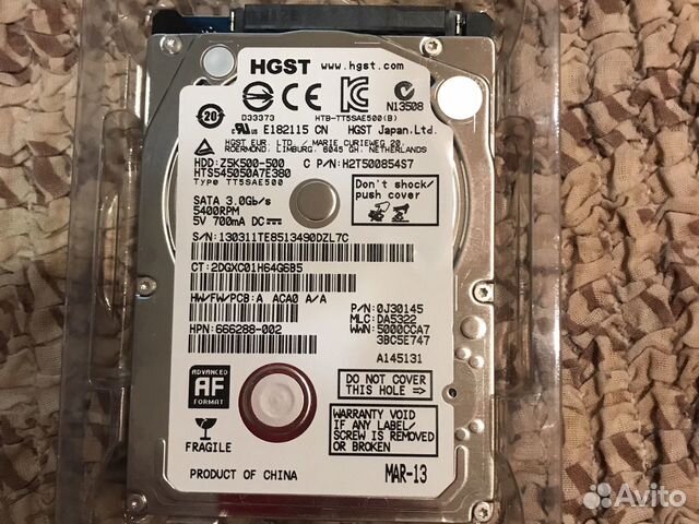 Жесткий диск hgst Жесткий диск hgst