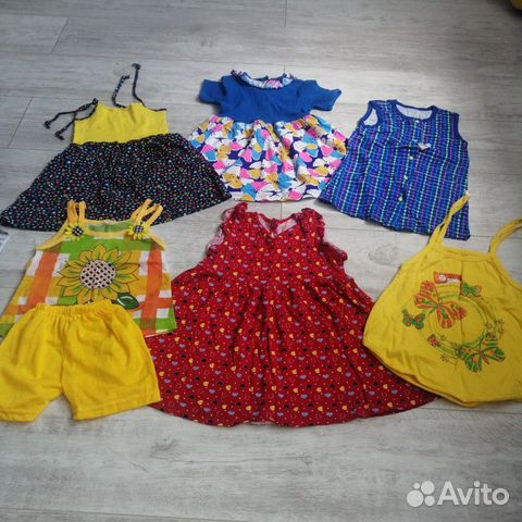 Вещи на девочку пакетом