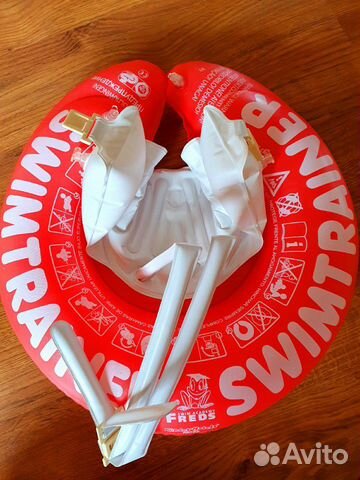 Круг для плавания Swimtrainer красный и жилет Круг для плавания Swimtrainer красный и жилет