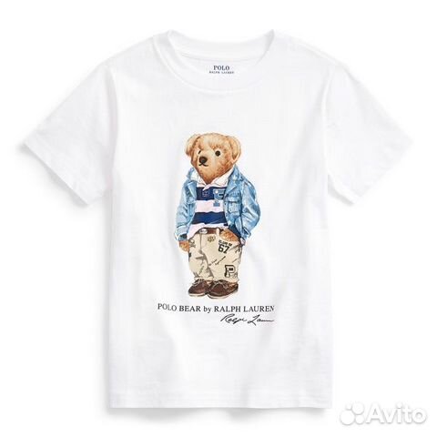 Новая футболка Ralph Lauren Bear 6 лет Новая футболка Ralph Lauren Bear 6 лет