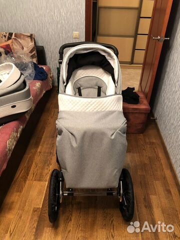 Коляска roan 2в1 люлька + прогулочный блок Коляска roan 2в1 люлька + прогулочный блок