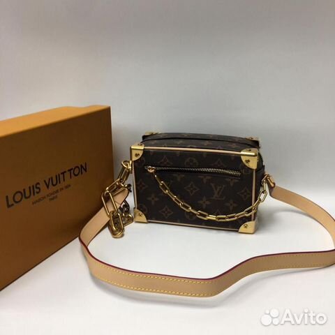 Сумка Louis Vuitton Soft Trunk кожаная