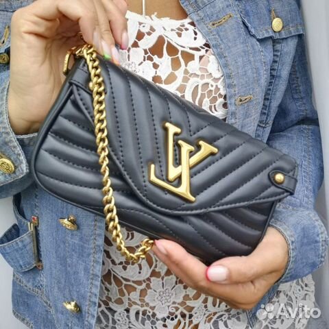 Новая сумка кроссбоди Louis Vuitton New Wave черна Новая сумка кроссбоди Louis Vuitton New Wave черна