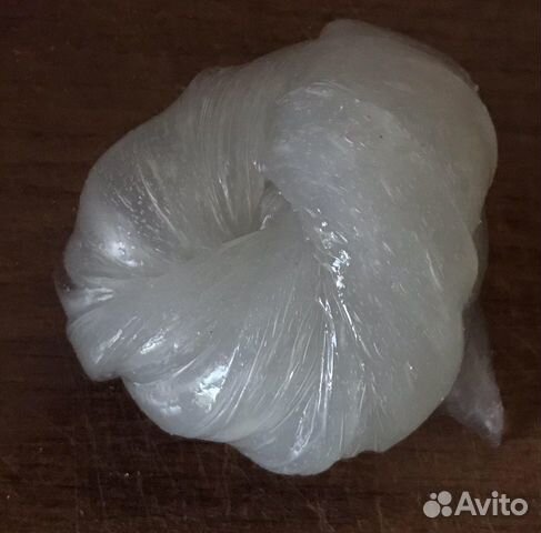 Cloudy слайм белый в подарок clear слайм