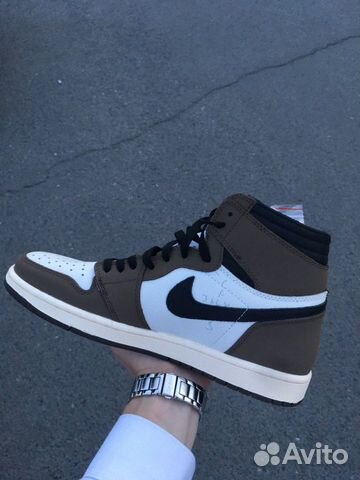 Кроссовки Nike air Jordan 1 x Travis Scott Кроссовки Nike air Jordan 1 x Travis Scott