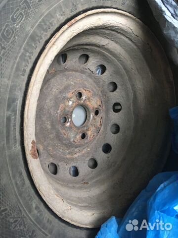 Колеса 185/65 R14 с зимними шинами nord frost