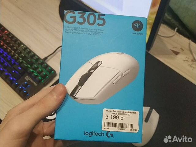 Беспроводная мышь Logitech g 305 Беспроводная мышь Logitech g 305