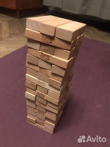 Настольная игра Дженга Настольная игра Дженга