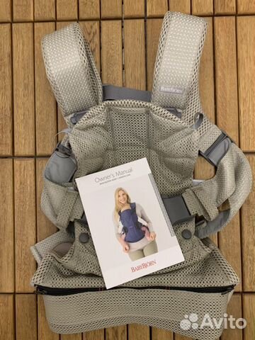 Кенгур-рюкзак babybjorn one mesh