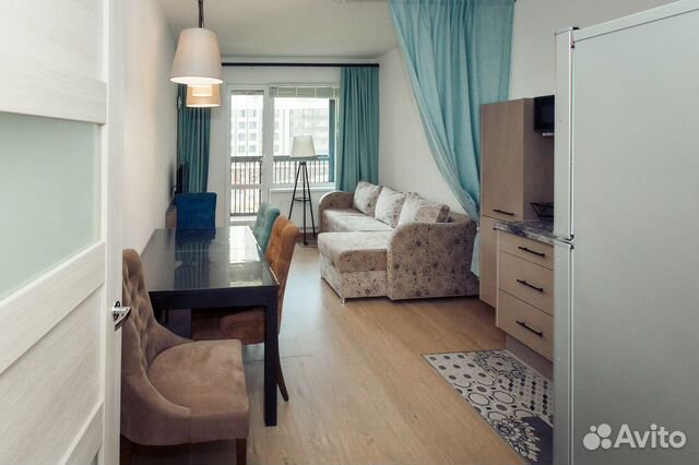 

1-к. квартира, 40 м², 3 кровати