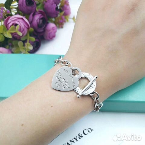 Браслет Tiffany новый Серебро Браслет Tiffany новый Серебро