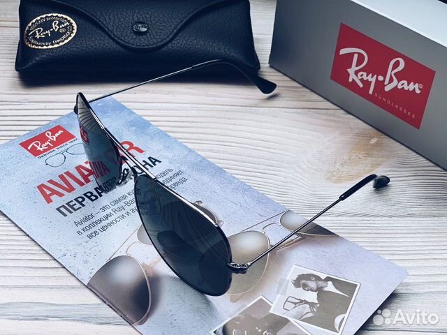 Очки Ray-Ban aviator 58mm