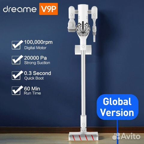 Беспроводной пылесос Xiaomi Dream v9p