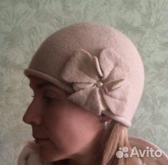 Шапочка шерстяная р.55