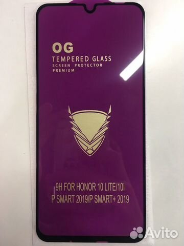 Защитное стекло на honor 20 lite
