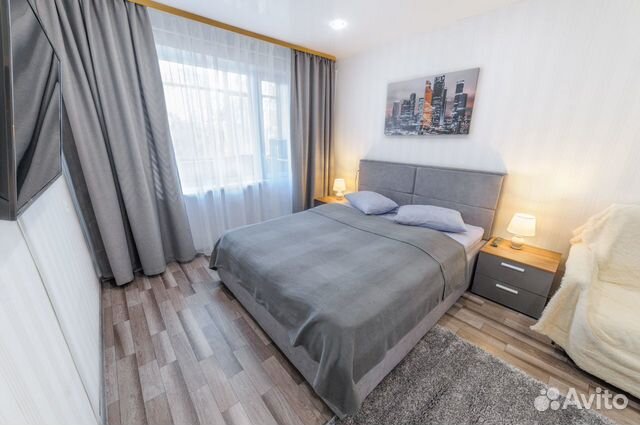 

1-к. квартира, 34 м², 2 кровати