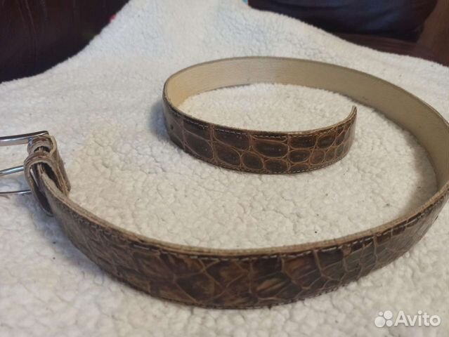 Ремень из кожи крокодила