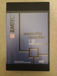 Видеокассета basf E-180 security master