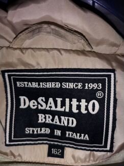 Пуховик desalitto с натуральным мехом