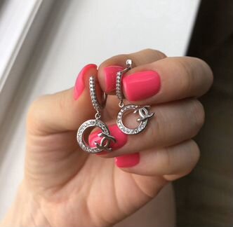 Серебряные серьги 925 пробы