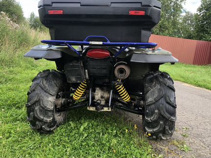 Suzuki kingquad 750 с усилителем