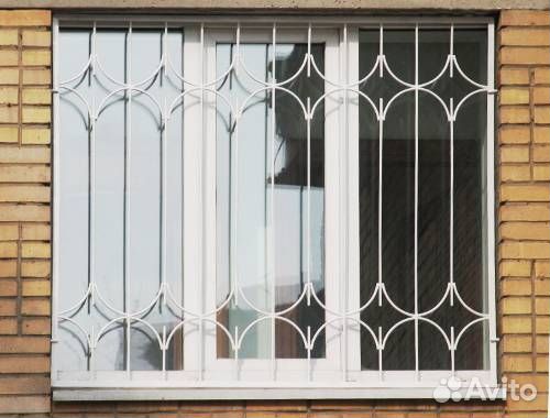 Решетки на окна N 221 прямые