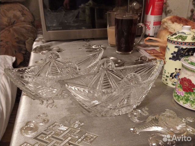 Хрустальная СССР, конфетница