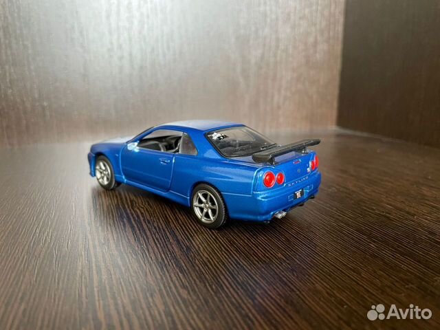 Модель nissan skyline r34